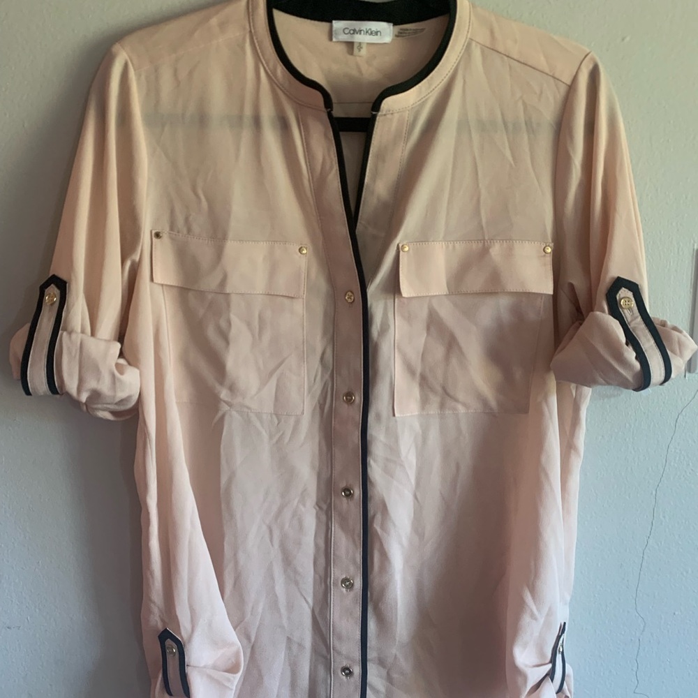 Women’s dress and business casual Calvin Klein shirt size small